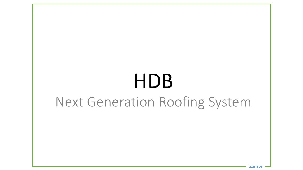 Next Generation Roofing System