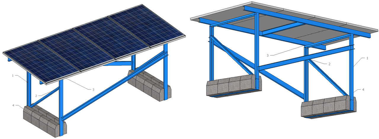 Lightrus Solar PV Structure