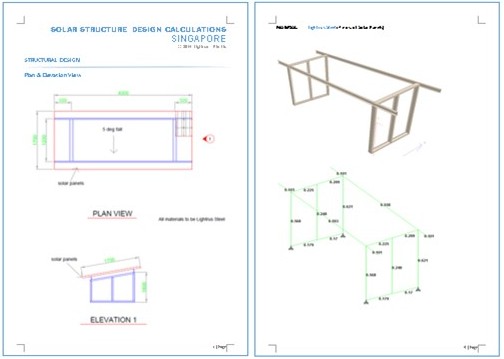 Lightrus Solar PV Structure